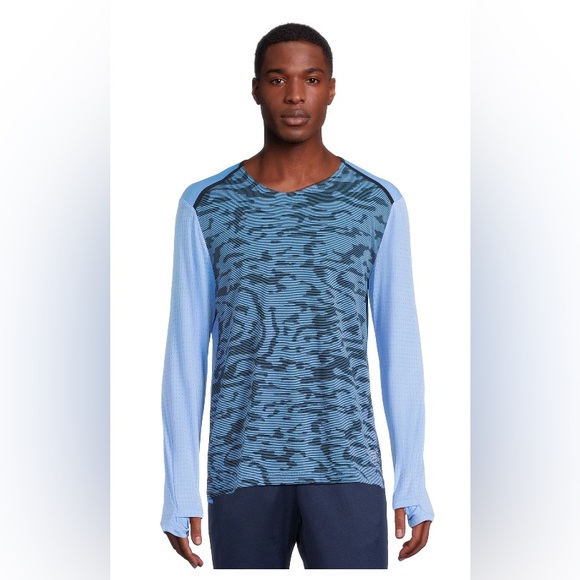 Athletic Works men’s and big men’s active long sleeve shirts; size: various - Picture 2 of 6